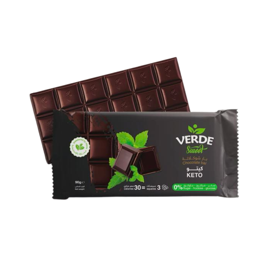 Keto Dark Chocolate Bar 90g
