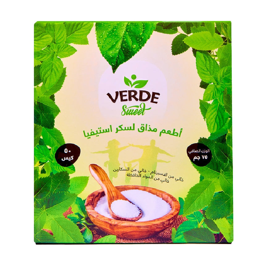 Verde Stevia Sugar (50 Sachets)