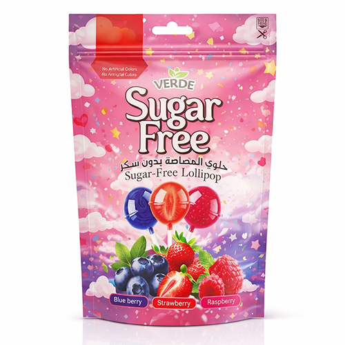 Sugar-Free Lollipop Blueberry & Strawberry