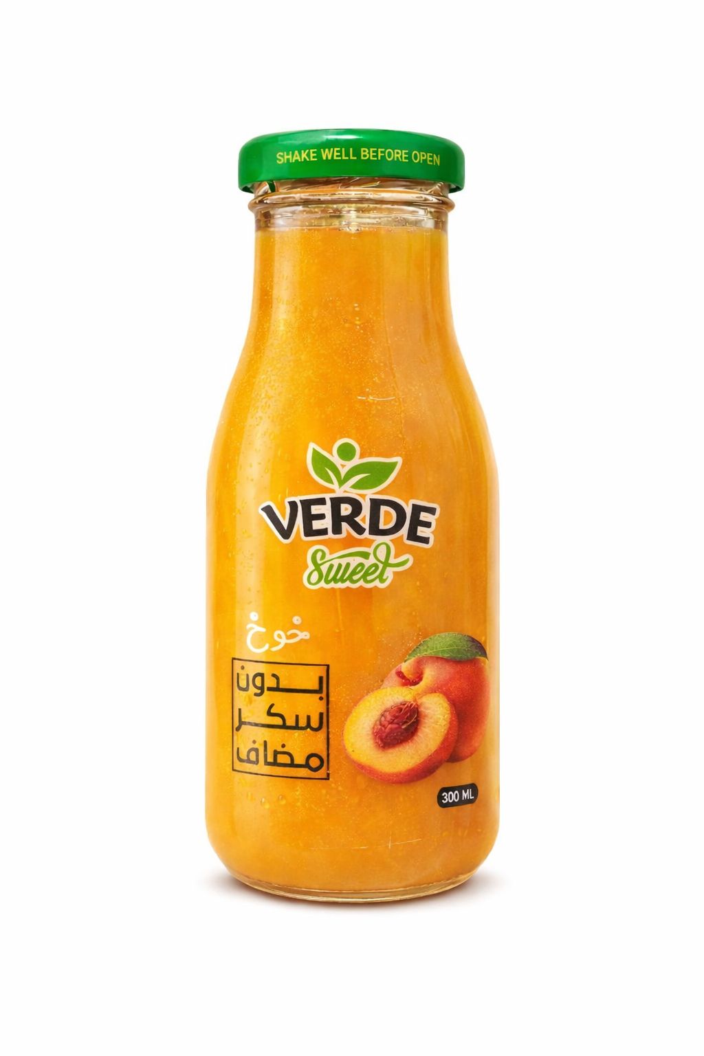 عصير خوخ فيردي خالي من السكر 300 مل