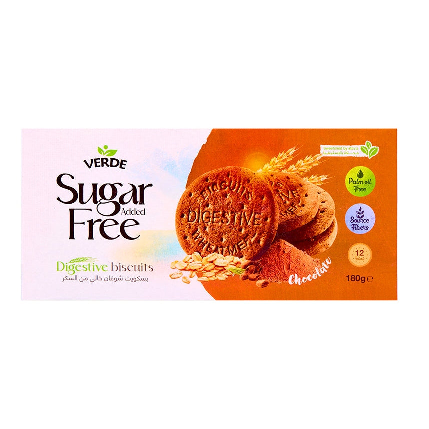 بسكويت دايجستيف فيردي بالشوكولاتة 180 جرام
