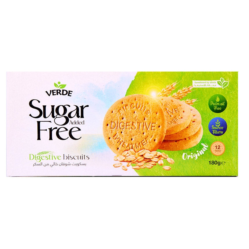 Verde Digestive Biscuits Original 180g